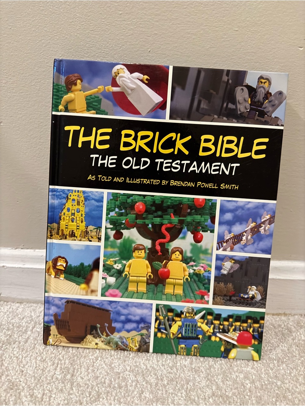 The Brick Bible: The Old Testament - Illustrated Hardcover (Black/Yellow)